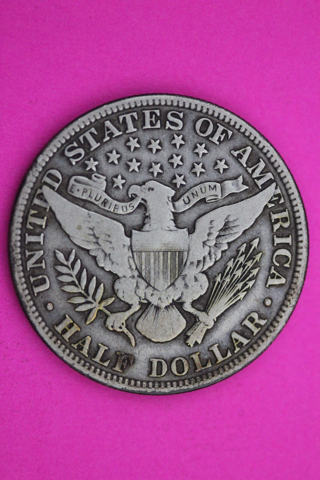 1912 P Barber Liberty Half Dollar Scarce Semi Key Date Silver Old Coin 0023