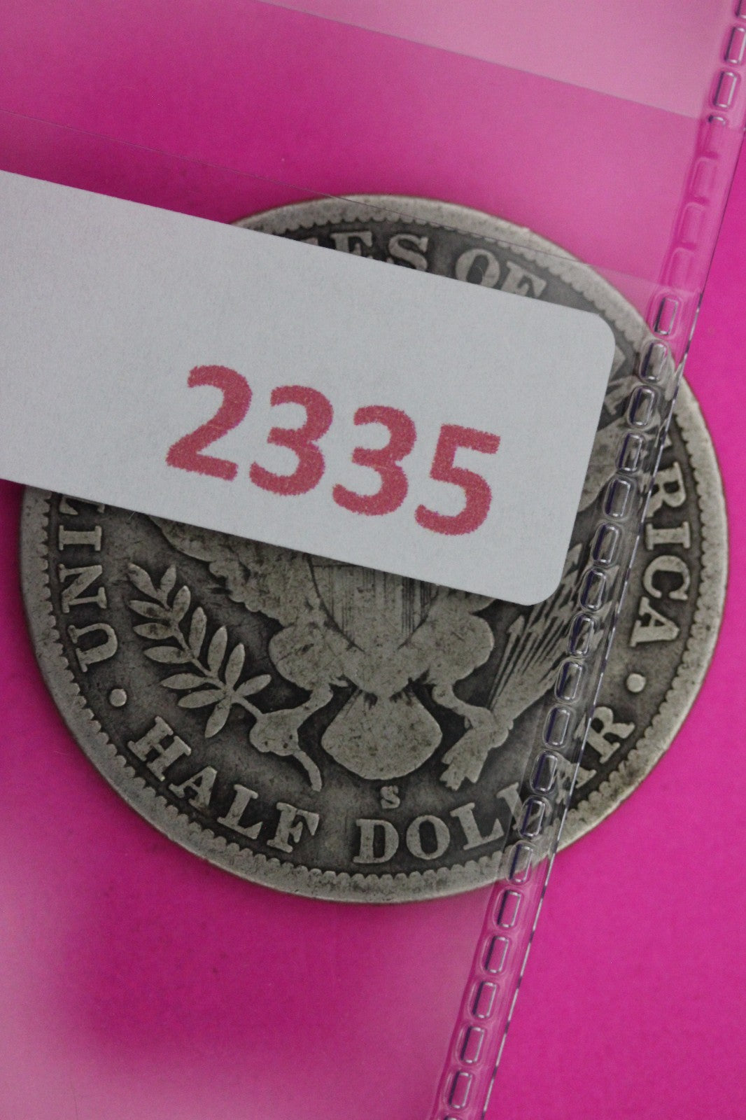 1903 S Barber Liberty Silver Half Dollar Guaranteed Authentic Genuine Coin 2335