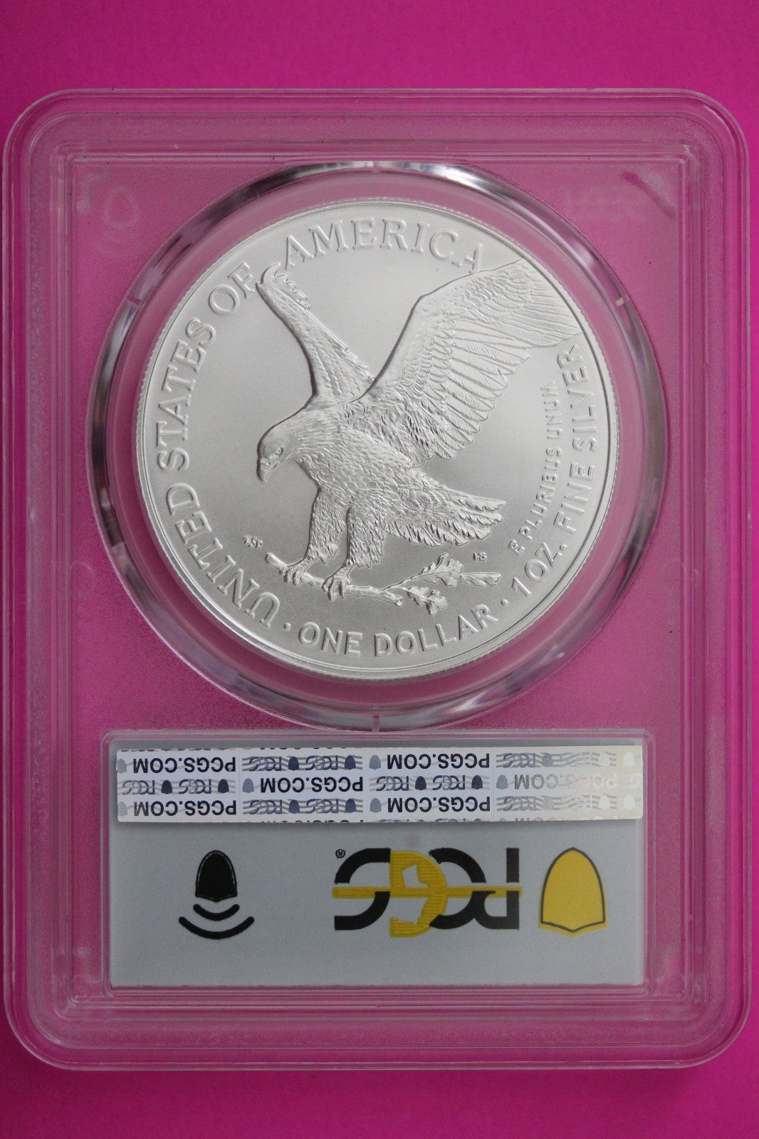 2025 MS 70 Silver American Eagle PCGS Certified Graded Authentic 1rst Strike 367