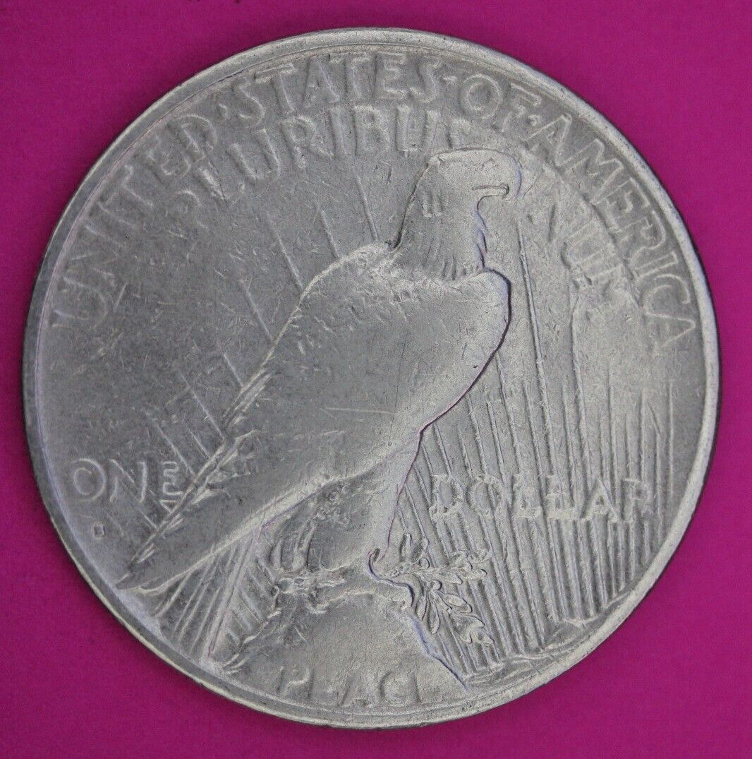 1934 S Liberty Peace Silver Dollar Scarce Semi Key Date Coin San Francisco 189