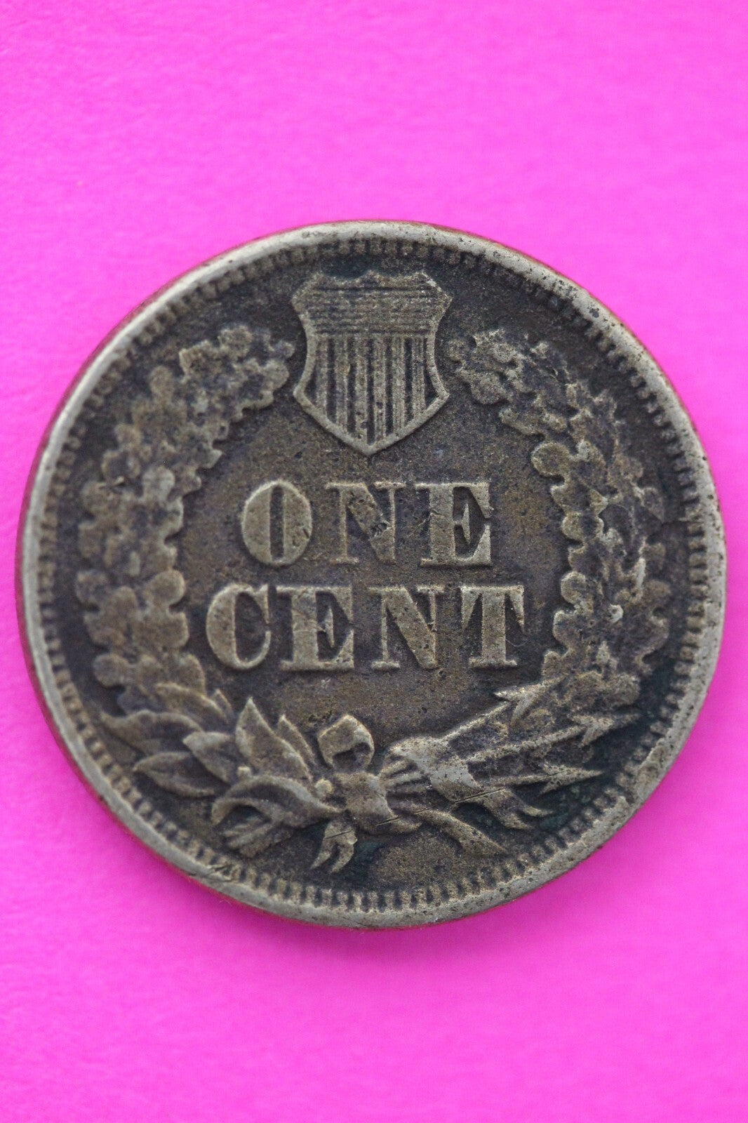 1862 Copper Nickel Indian Head Cent Penny Early Type Coin Exact Coin Pictured 66