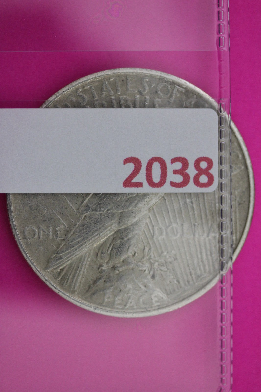 1935 P Peace Silver Dollar Graffitti  LIberty Coin Genuine American Seller 2038