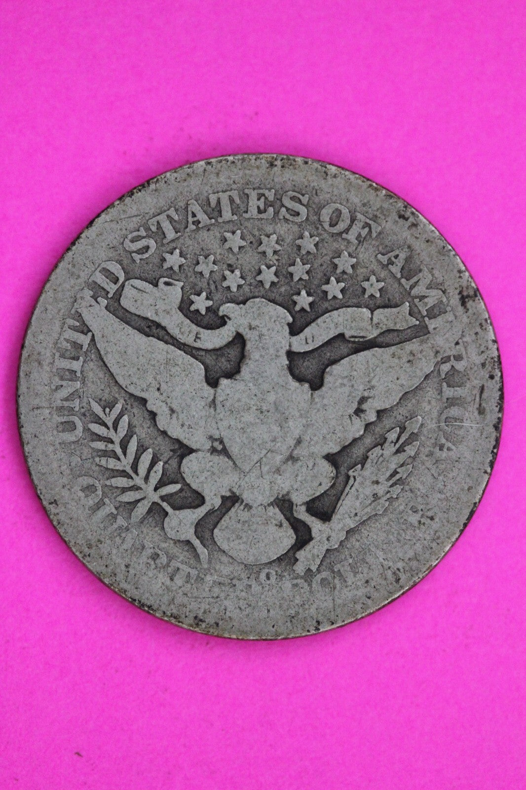 1905 O Barber Liberty Silver Quarter Guaranteed Authentic & Genuine Coin 1383