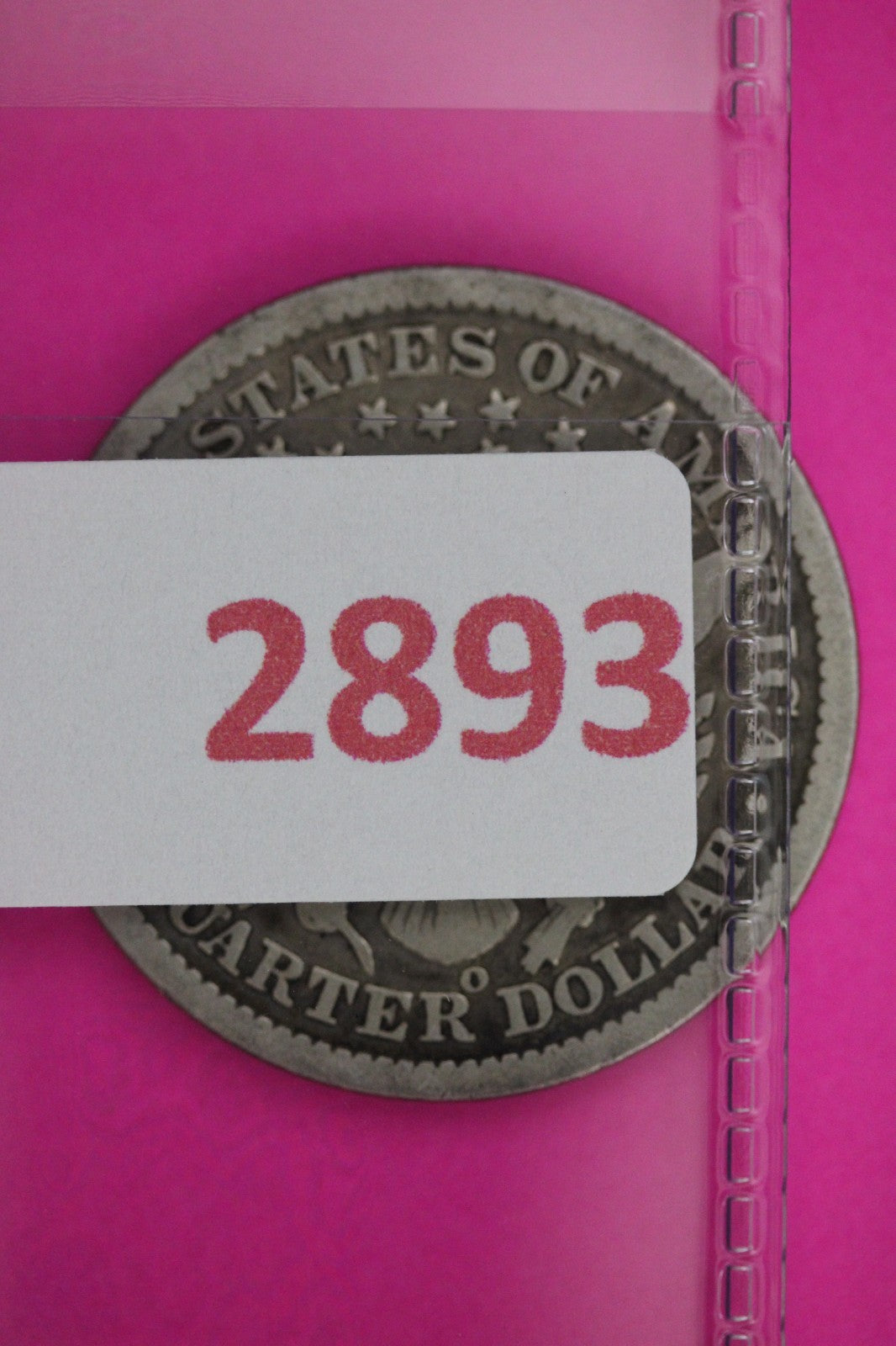 1899 O Barber Liberty Quarter Silver Guaranteed Authentic & Genuine Coin 2893