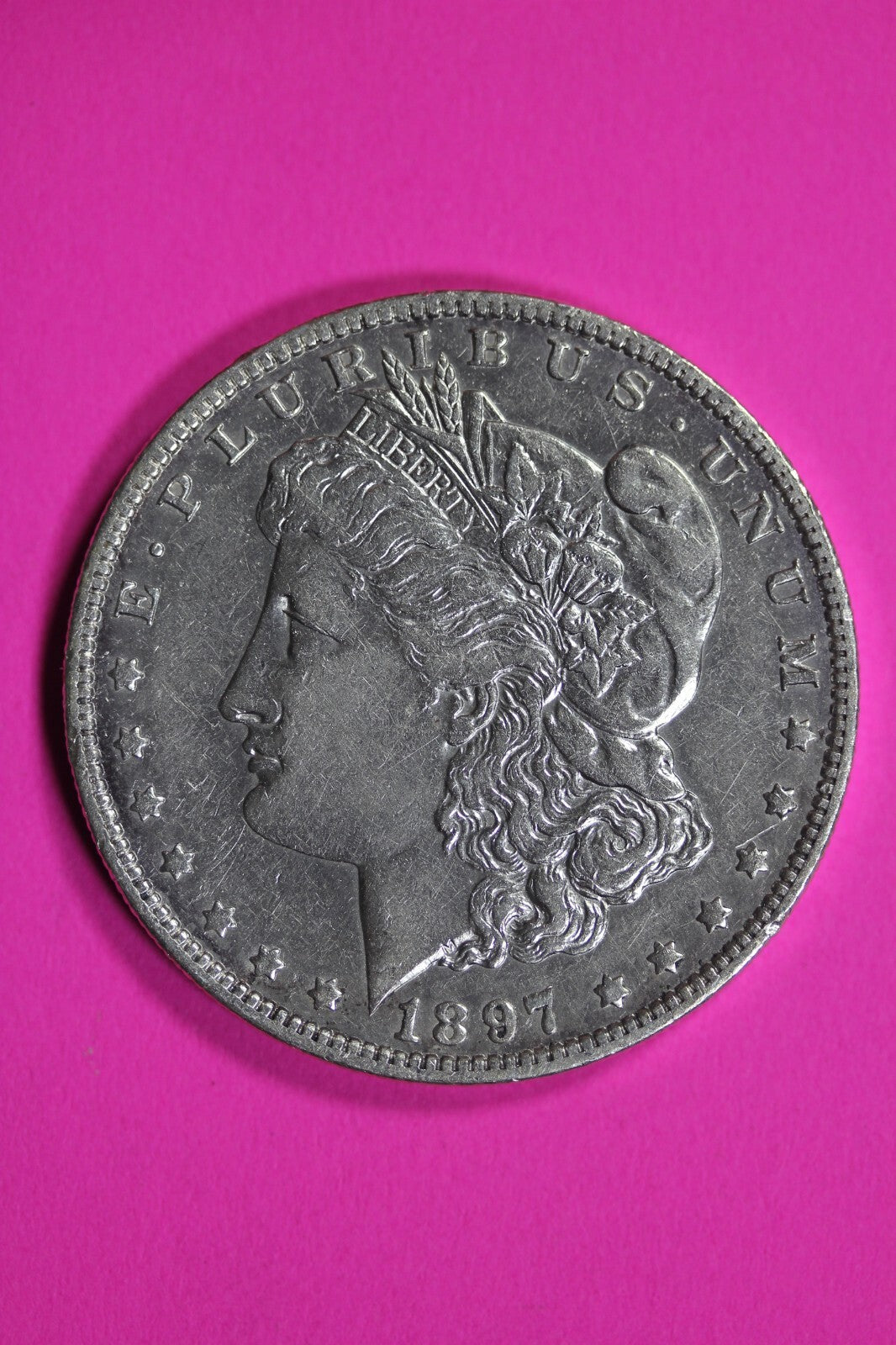 High Grade 1897 O Morgan Liberty Silver Dollar Semi Key Date Coin New Orleans 18