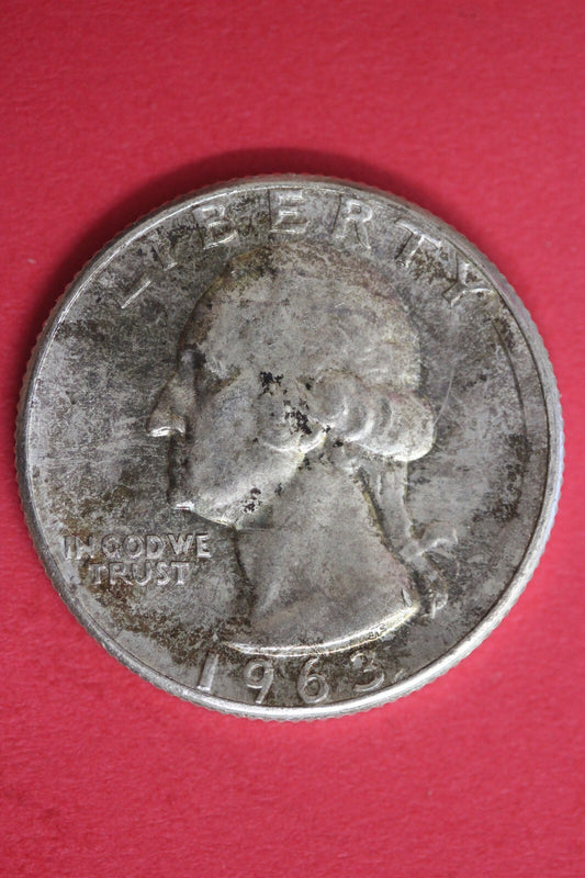 1963 Type B Reverse George Washington Quarter Exact Coin OCE 97