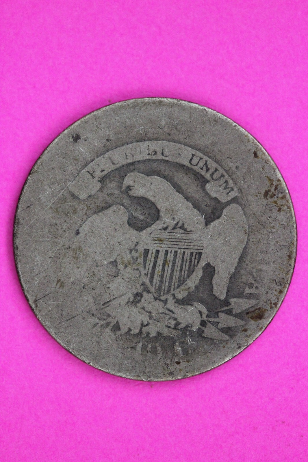 1837 Bust Capped Dime Lady Liberty Silver Coin Guaranteed Authentic Genuine 1534