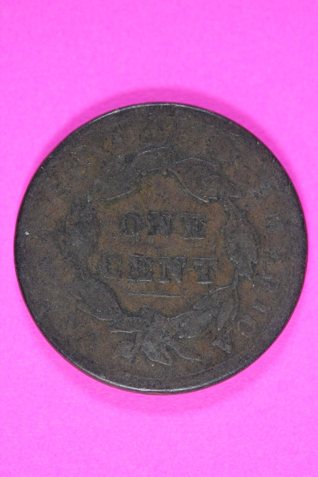 Store Counter Stamped Large Cent No Date Exact Coin Pictured Nice Reverse 12