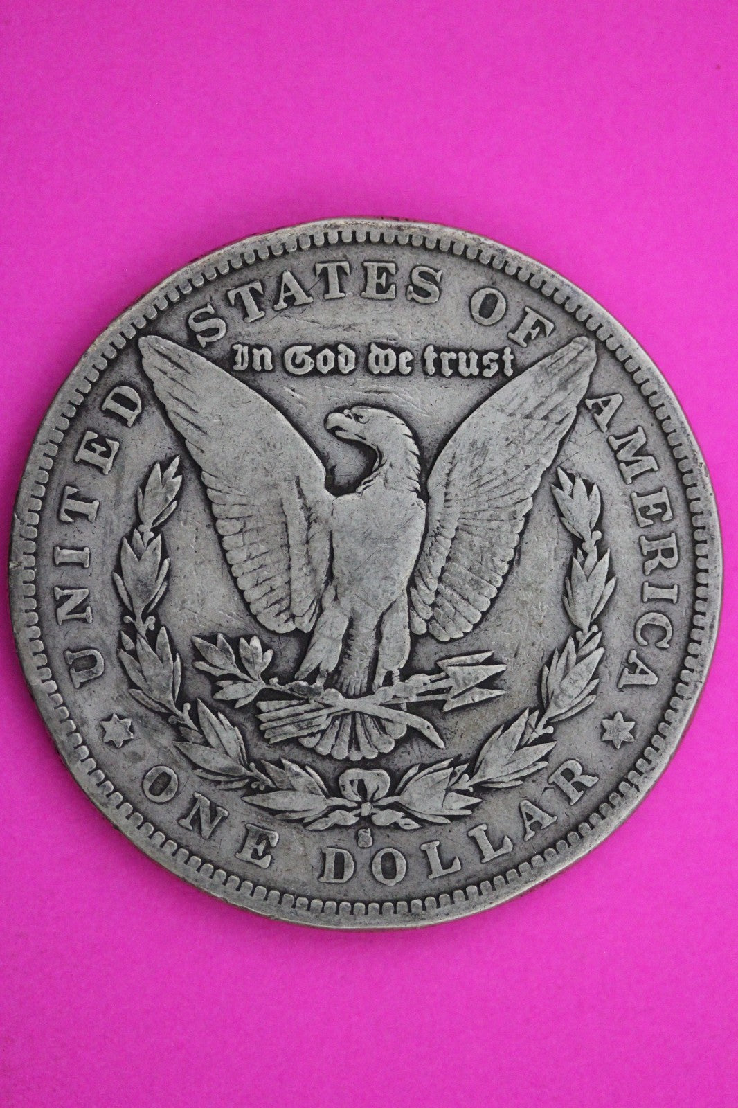 1896 S Morgan Silver Dollar Coin Guaranteed Authentic U.S.A American Seller 2281