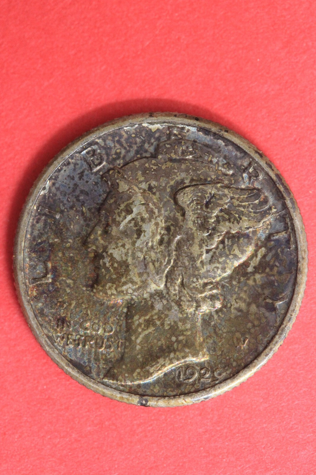 1929 P Silver Mercury Dime Exact Coin Shown Fast Flat Rate Shipping OCE 67