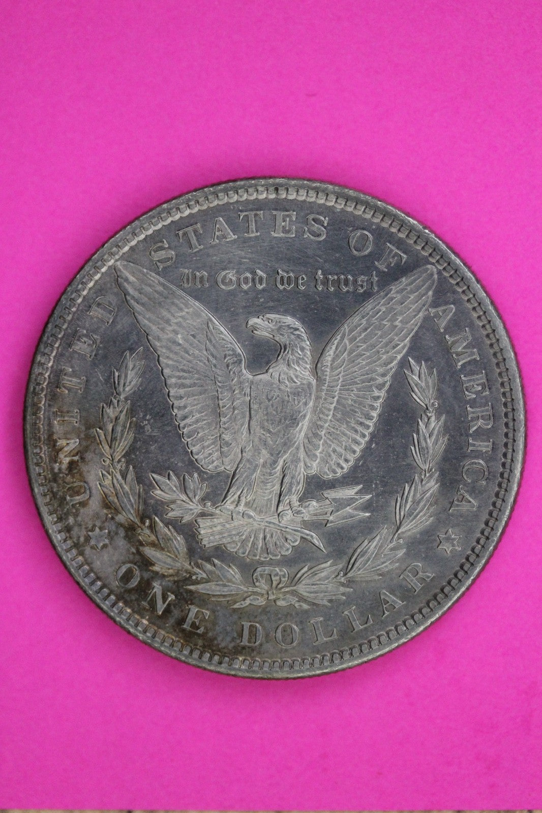 1896 P Morgan Lady Liberty Silver Dollar Guaranteed Authentic & Genuine 2221