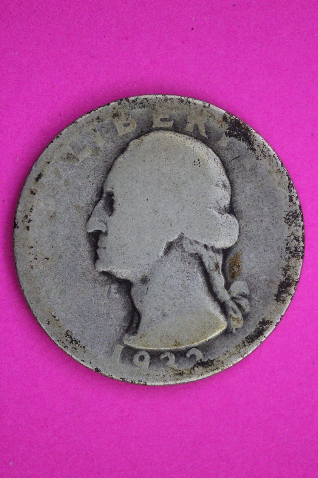 1932 D George Washington Silver Quarter Guaranteed Authentic Genuine Coin 1591