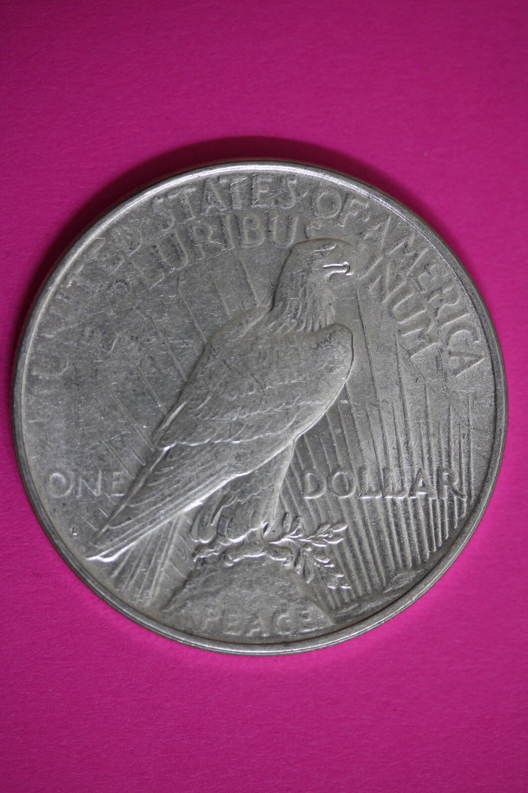 High Grade 1923 D Liberty Peace Silver Dollar Exact Coin In Pics Lots Luster 95