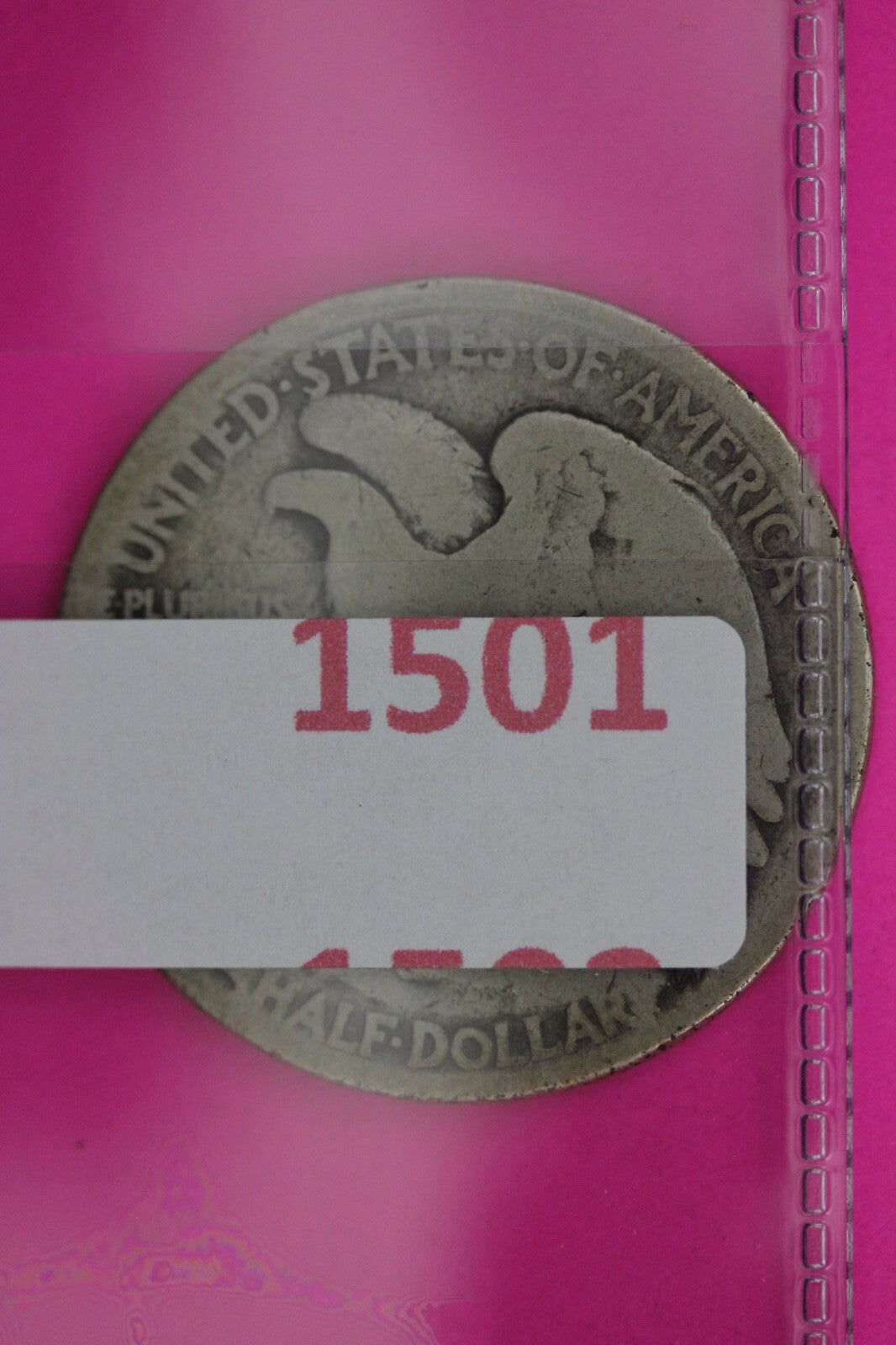 1916 P Walking Liberty Silver Half Dollar Guaranteed Authentic Genuine Coin 1501