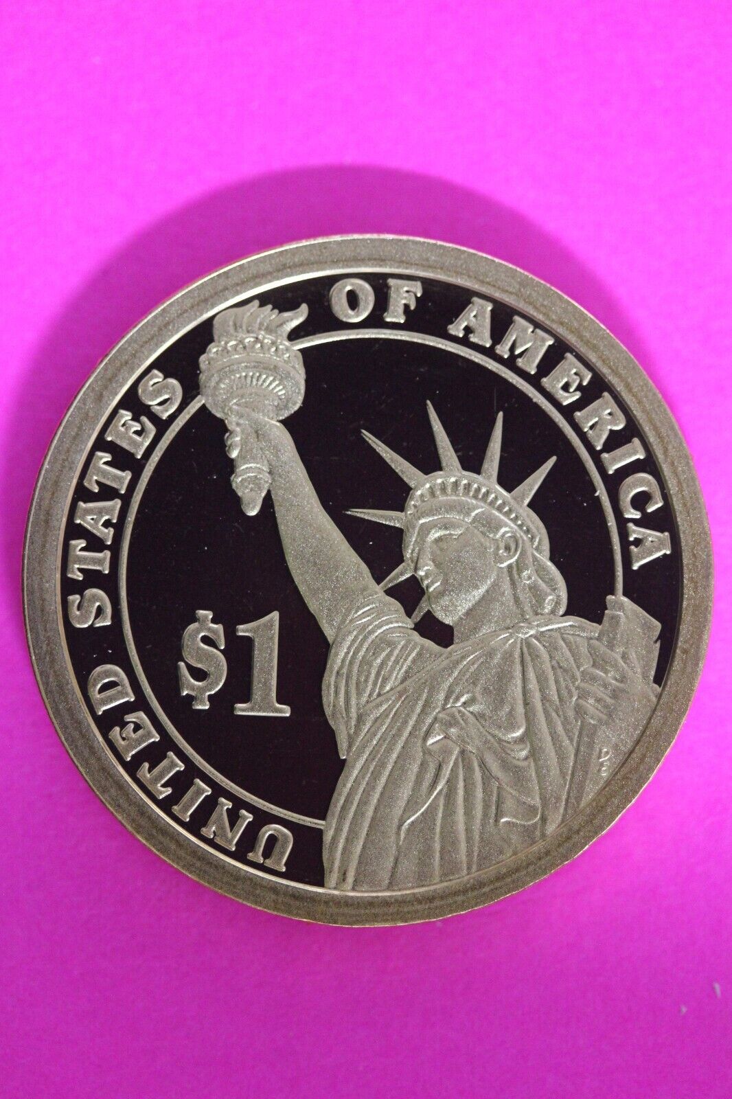 Proof 2012 S Grover Cleveland 1 Presidential Dollar DCAM Exact Coin Shown TOM 13