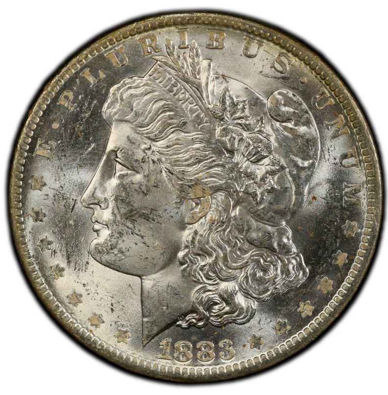 Toned 1883 O MS 61 Morgan Liberty Silver Dollar PCGS Certified Graded Slab  975