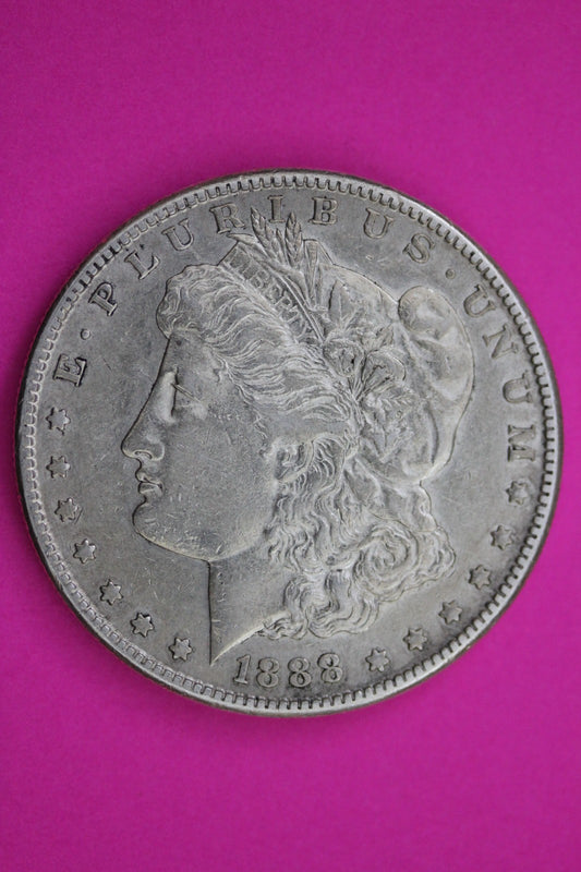 1888 S Morgan Silver Dollar Coin Guaranteed Authentic U.S.A American Seller 2041