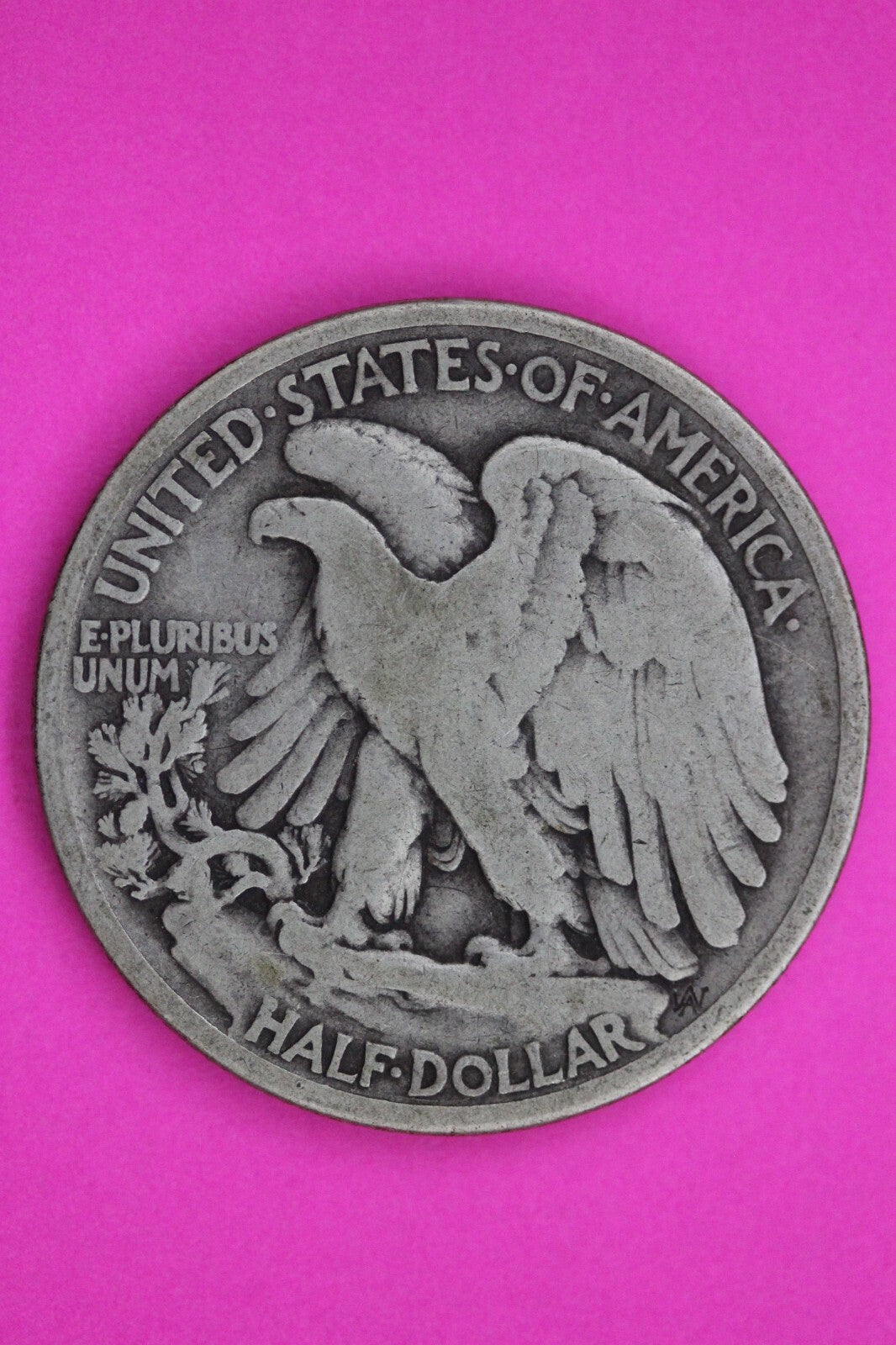 1916 P Walking Liberty Silver Half Dollar Guaranteed Authentic Genuine Coin 1154