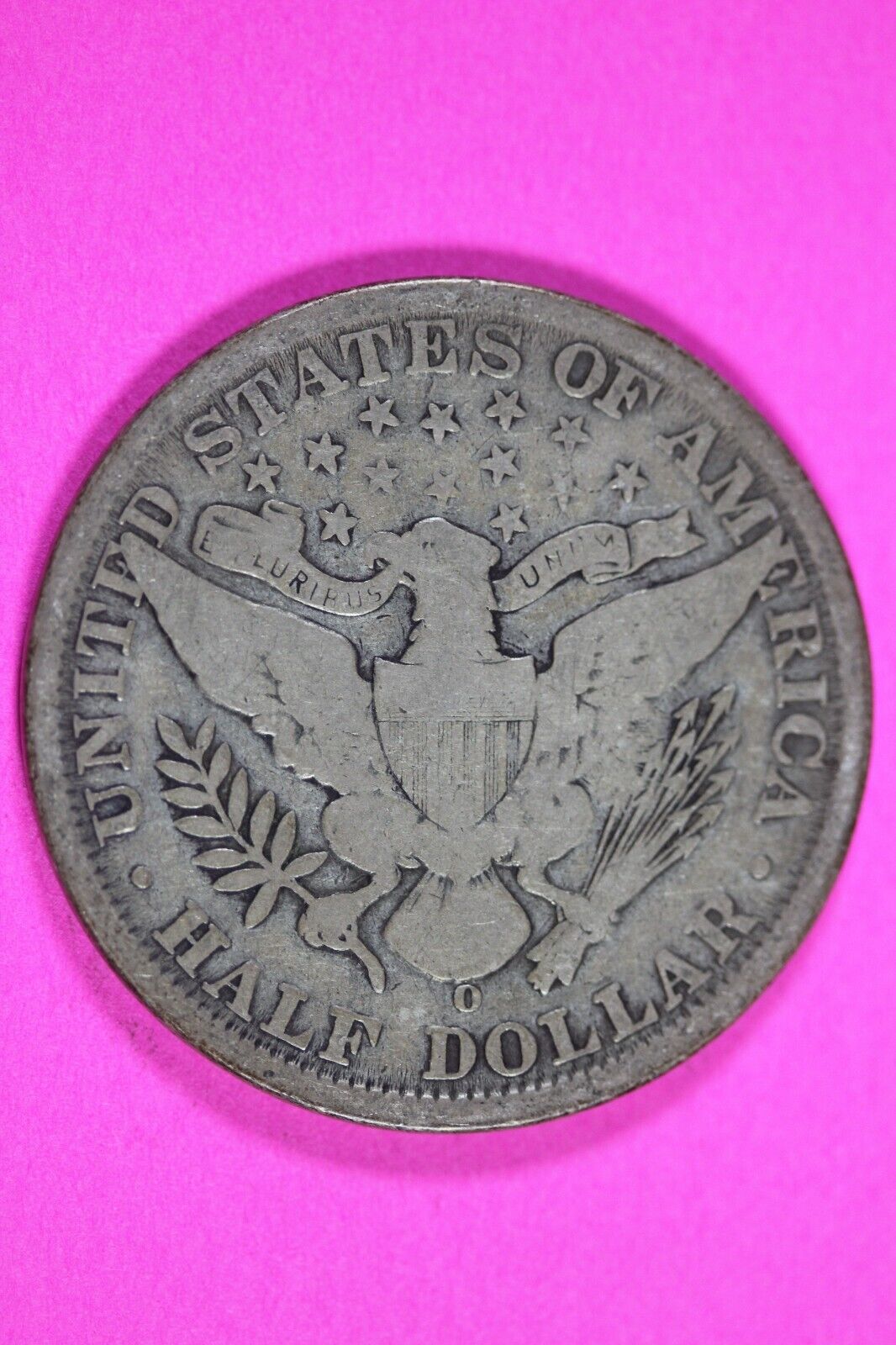 1907 O Barber Liberty Half Dollar Scarce Semi Key Date Coin New Orleans 290