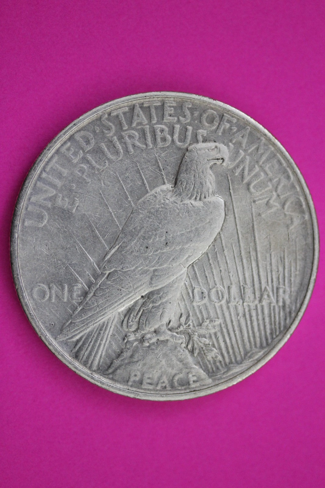 1926 D Peace Silver Dollar LIberty Coin Guaranteed Genuine American Seller 1986