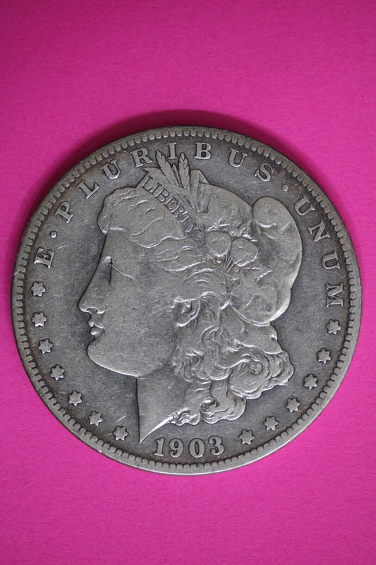 1903 S Morgan Liberty Silver Dollar Semi Key Date San Francisco Mint Coin 263