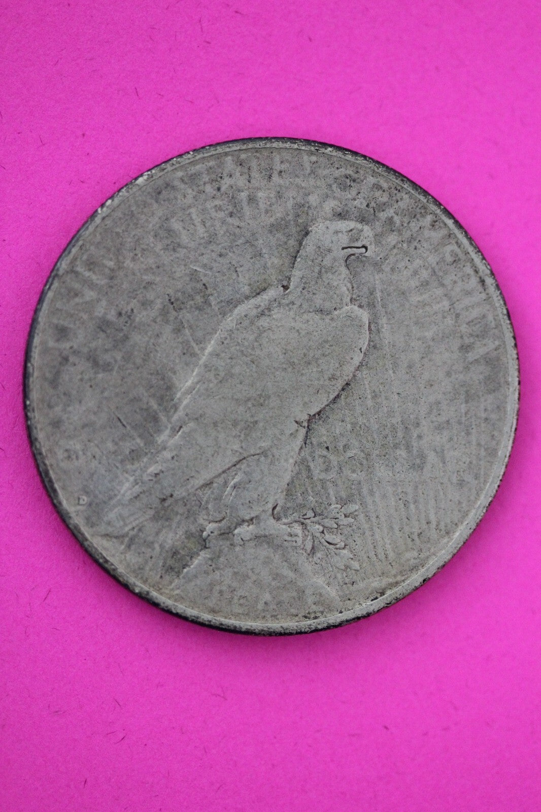 1934 D Liberty Peace Silver Dollar Scarce Semi Key Date Coin Denver Mint 15