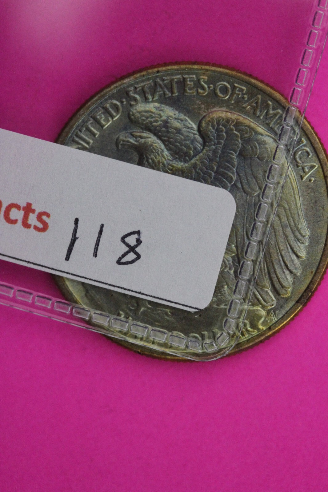 Nicely Toned High Grade 1943 P Walking Liberty Half Dollar Silver Coin 118