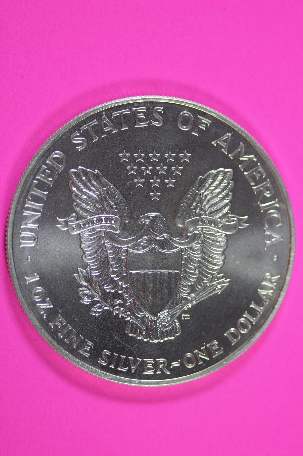 Colorized 2000 American Silver Eagle 1 Ounce .999 Fine Exact Coin Shown 154