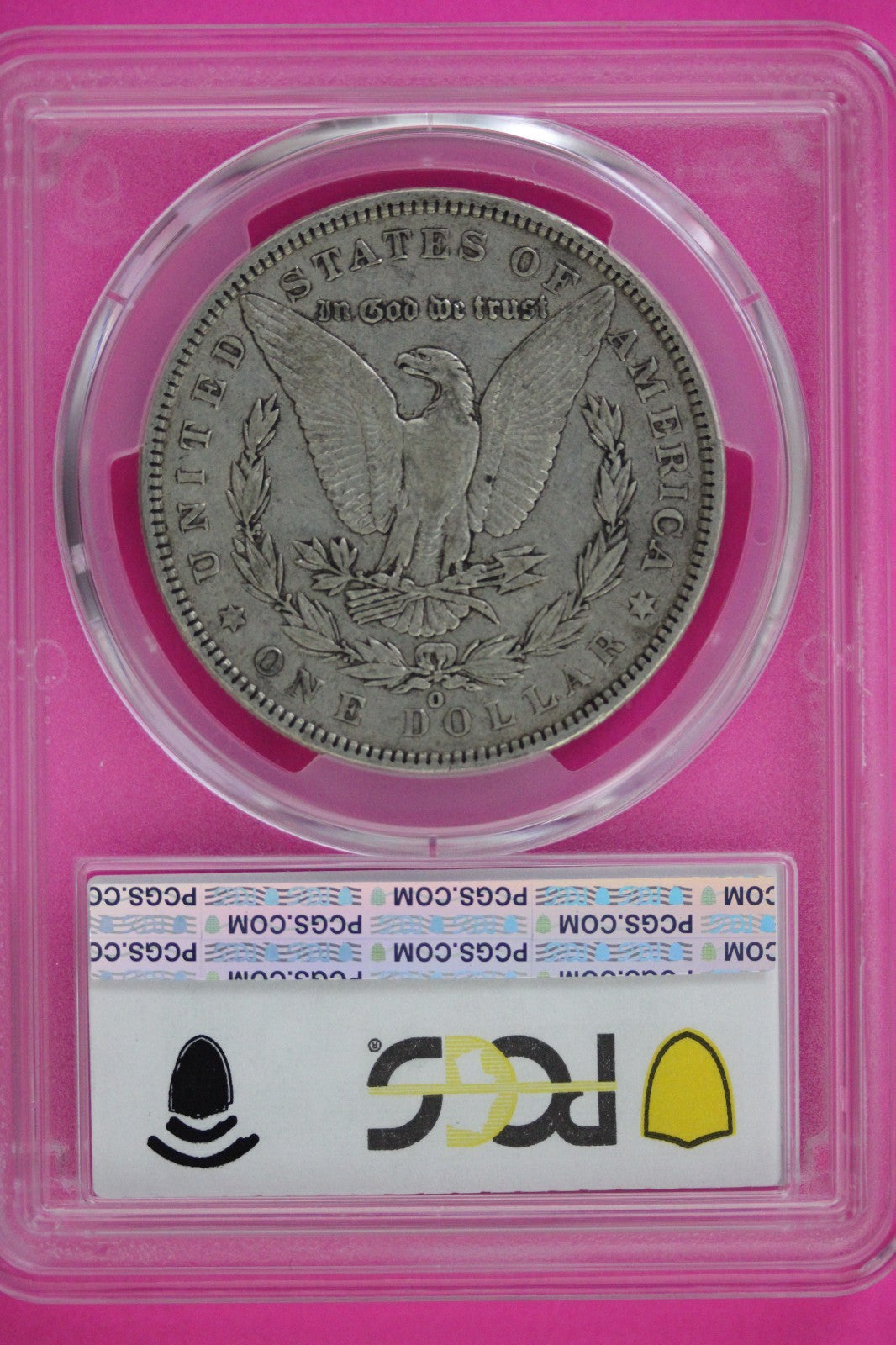 1900 O/CC XF 40 Liberty Morgan Silver Dollar PCGS Graded Authentic Certified 84