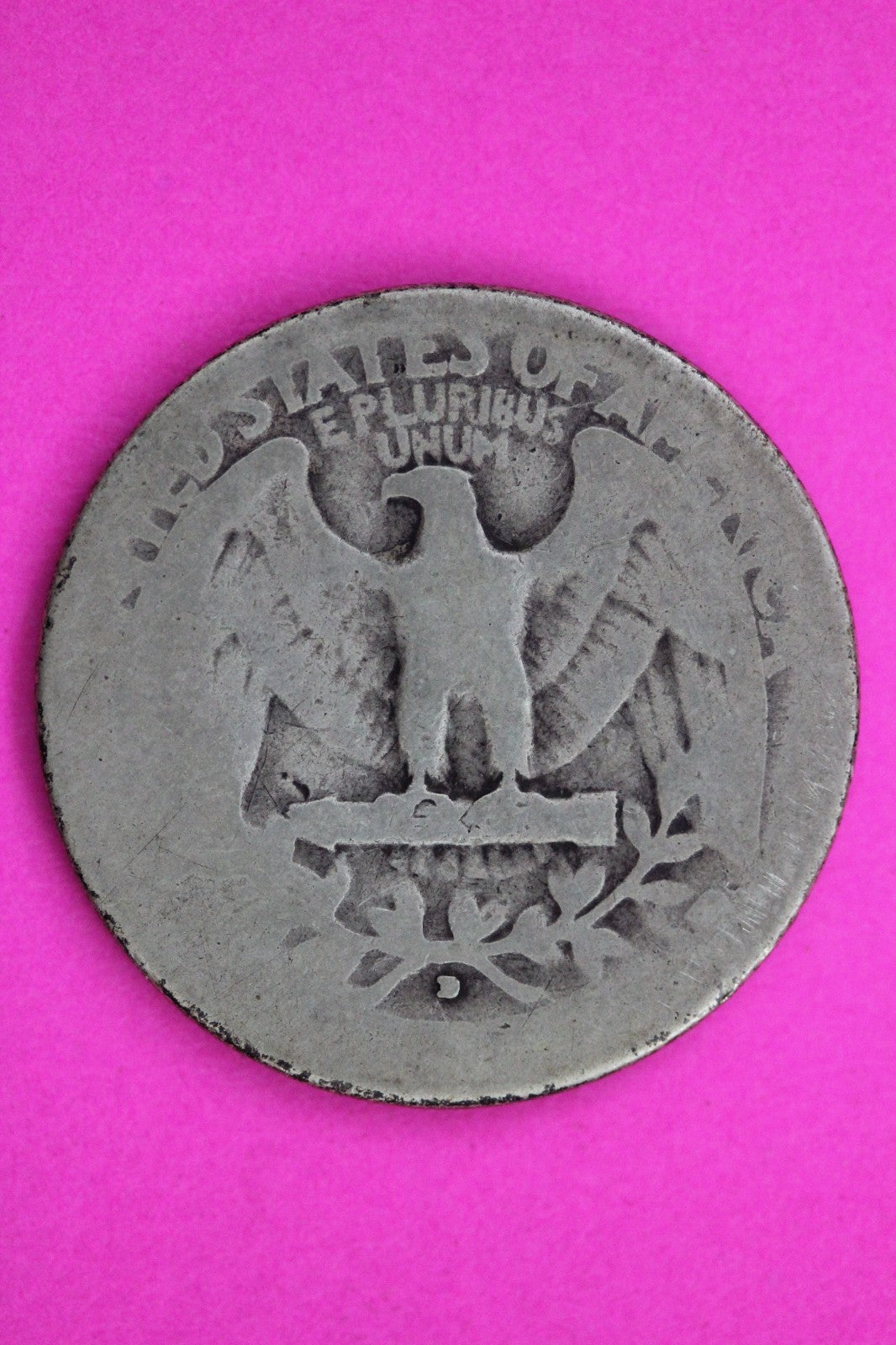1932 D George Washington Silver Quarter Guaranteed Authentic Genuine Coin 1593