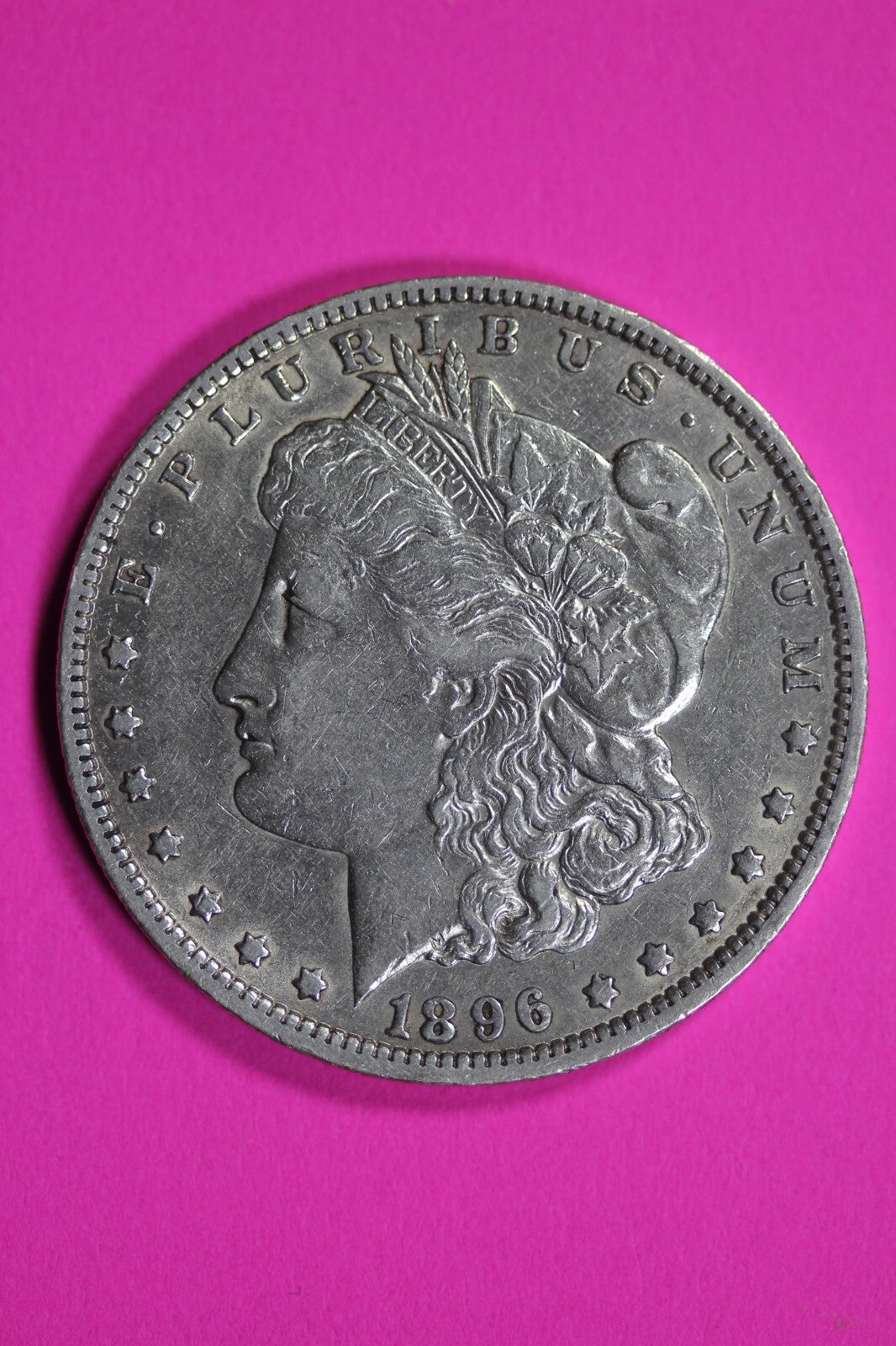 High Grade 1896 O Morgan Liberty Silver Dollar Key Date Coin New Orleans 149