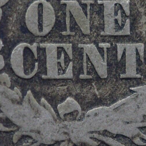 1863 Copper Nickel Indian Head Cent Penny Early Type Coin Exact Coin Pictured 45