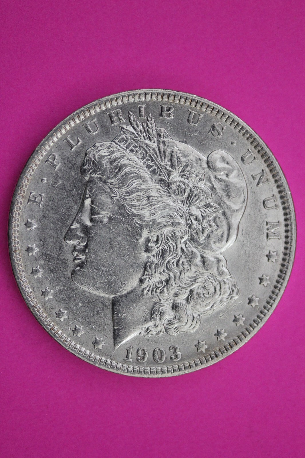 High Grade 1903 P Morgan Lady Liberty Rare  Date Silver Dollar Authentic 0198N