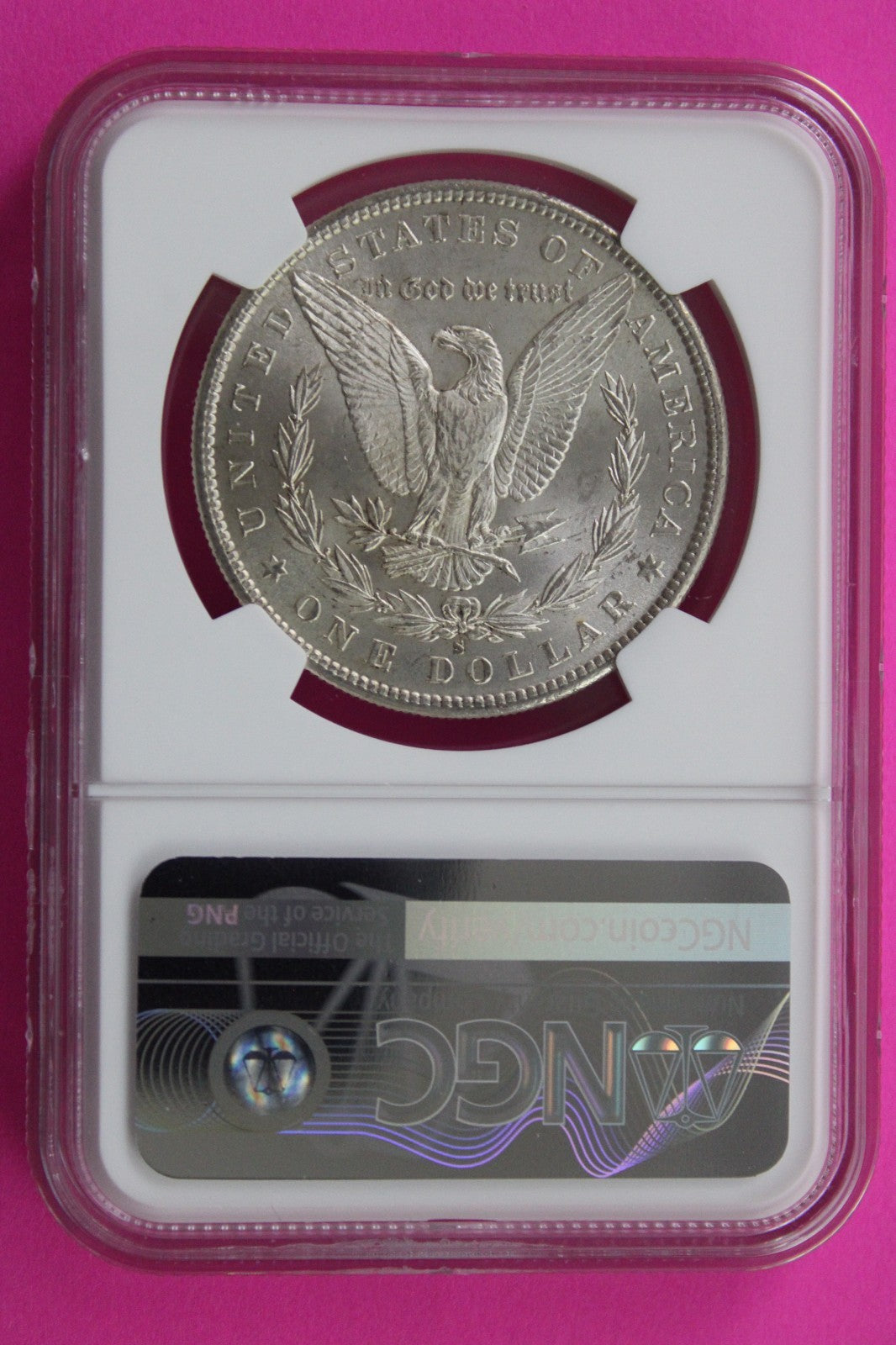 1881 S MS 63 Liberty Morgan Silver Dollar NGC Certified Graded Authentic 779