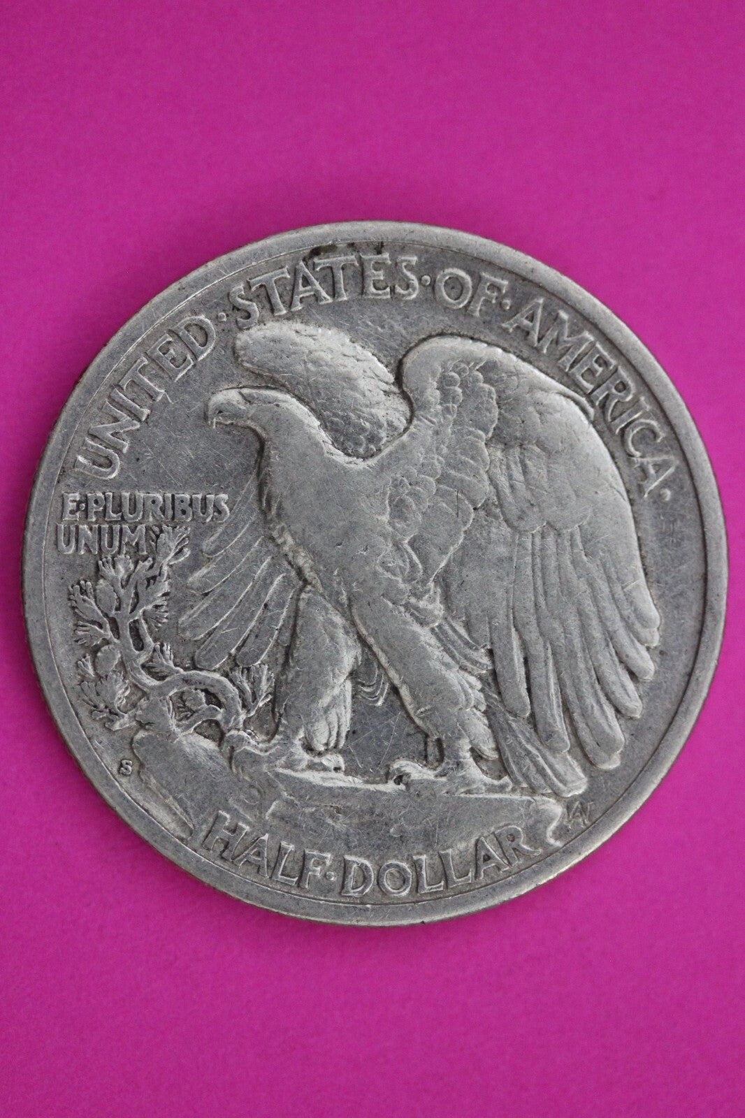 1933 S Walking Liberty Silver Half Dollar Guaranteed Authentic Genuine Coin 1123