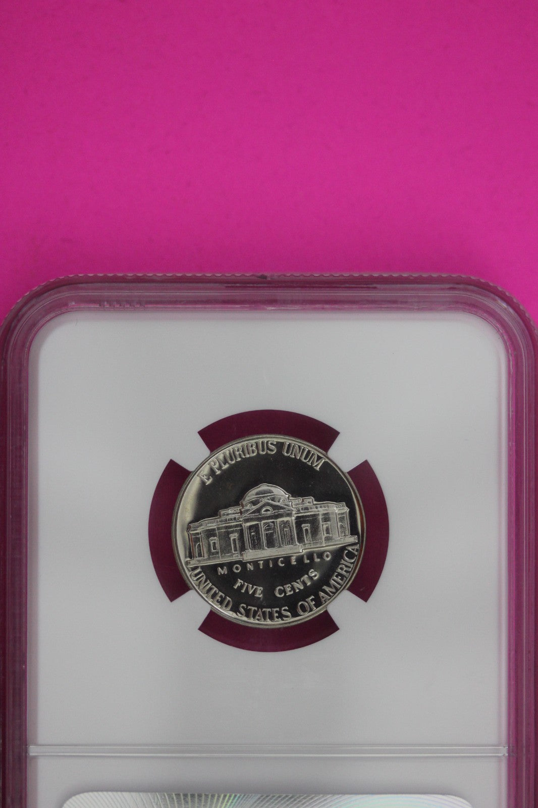 1955 PF 69 Jefferson Nickel NGC Certified Graded Authentic Genuine Slab 1277