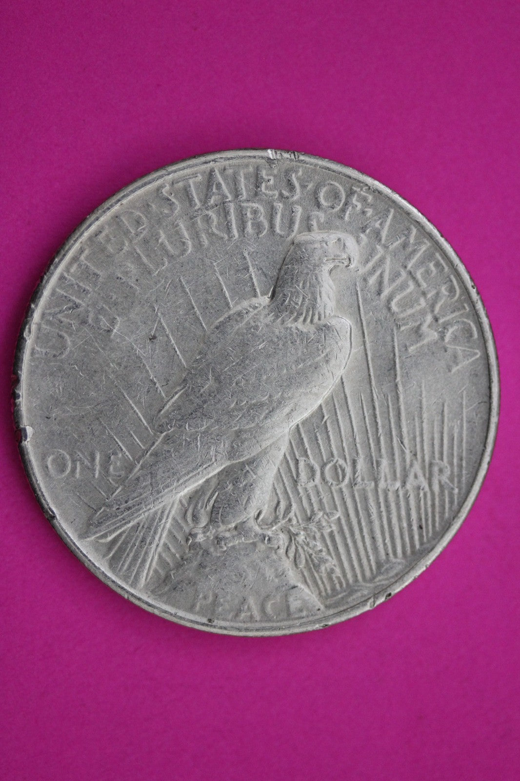 1935 P Peace Silver Dollar LIberty Coin Guaranteed Authentic U.S.A. Seller 1947