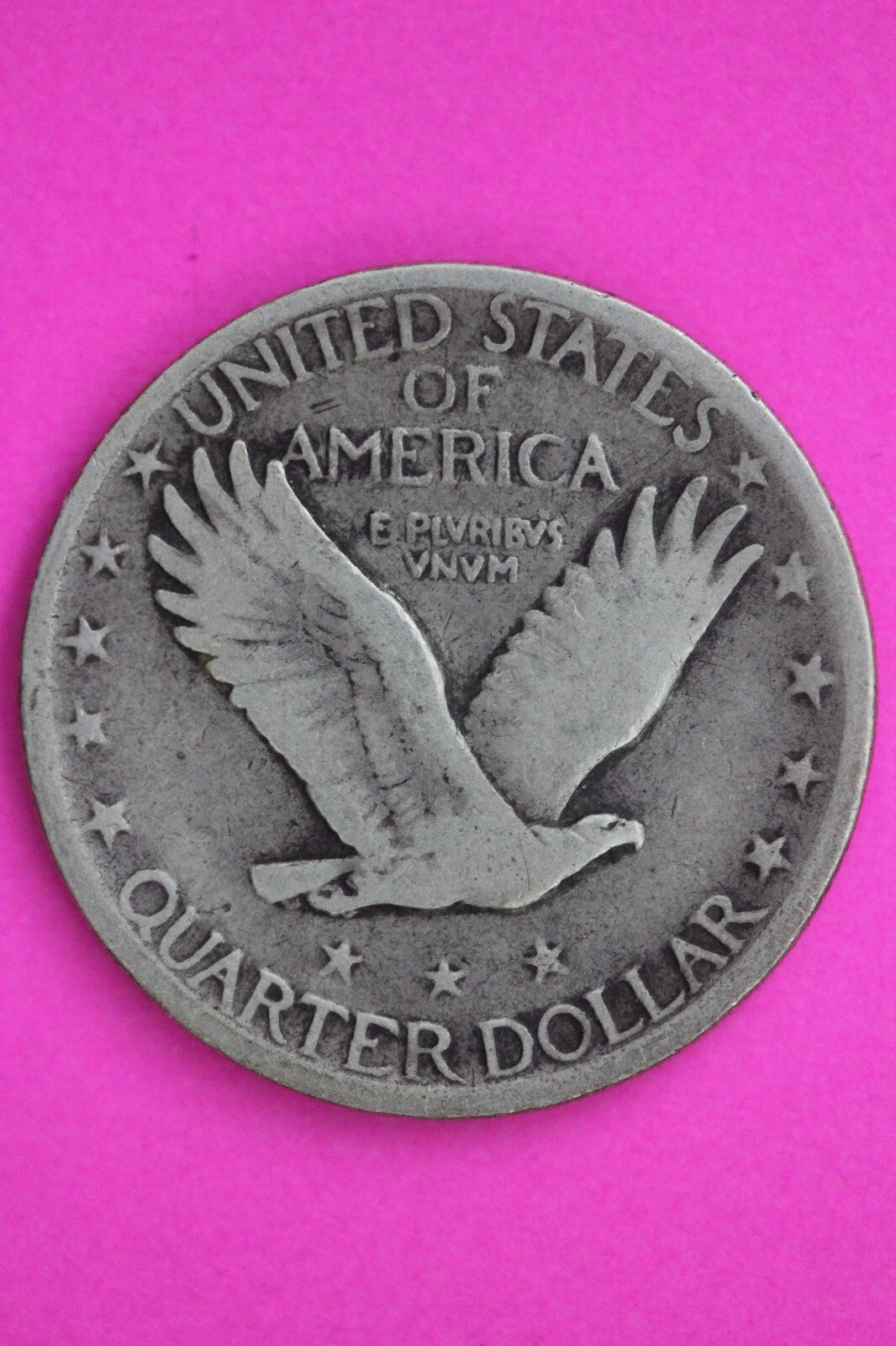 1918 P Standing Liberty Silver Quarter Semi Key Date Coin Guaranteed Real 0625N
