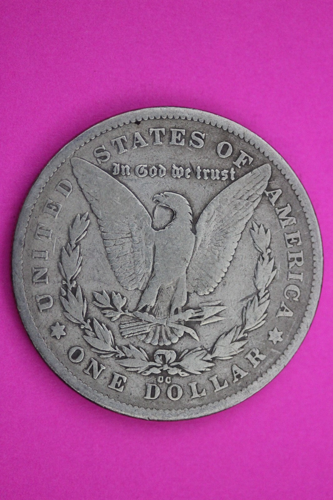 1878 CC Morgan Lady Liberty Carson City Mint Rare Key Date Silver Dollar 0160N