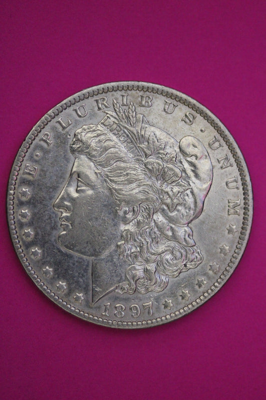 1897 O Morgan Silver Dollar Liberty Scarce Key Date Coin New Orleans Mint 317