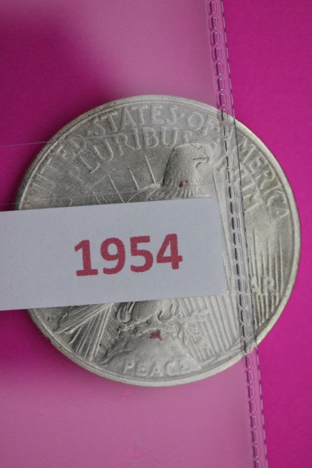 1924 S Peace Silver Dollar LIberty Coin Guaranteed Authentic U.S.A. Seller 1954