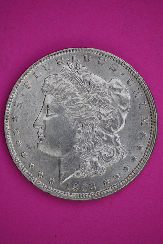 High Grade 1903 P Morgan Lady Liberty Rare Date Silver Dollar Authentic 2636