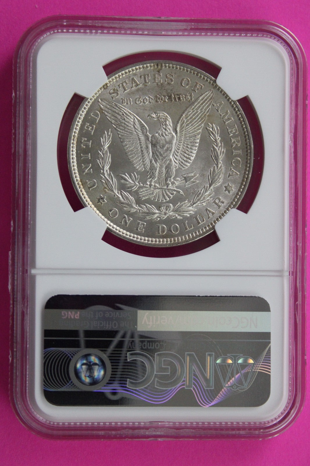1921 P MS 63 Liberty Morgan Silver Dollar NGC Certified Graded Authentic 883