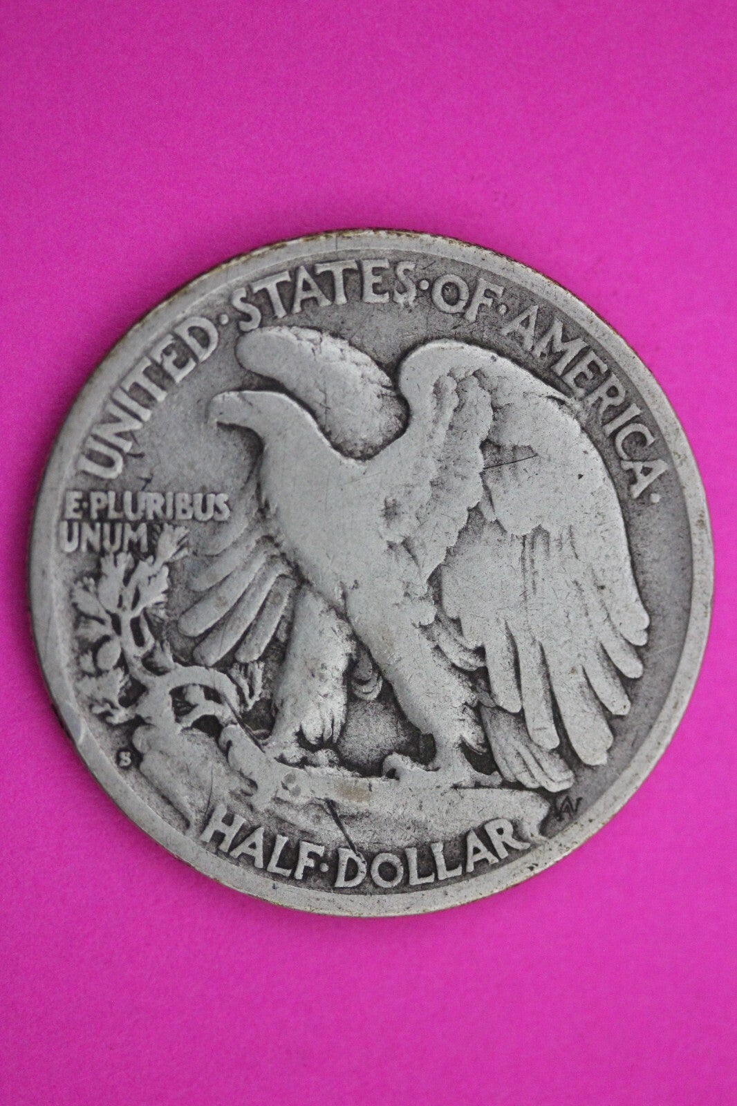 1927 S Walking Liberty Half Dollar Scarce Semi Key Date Silver Walker Coin 0011