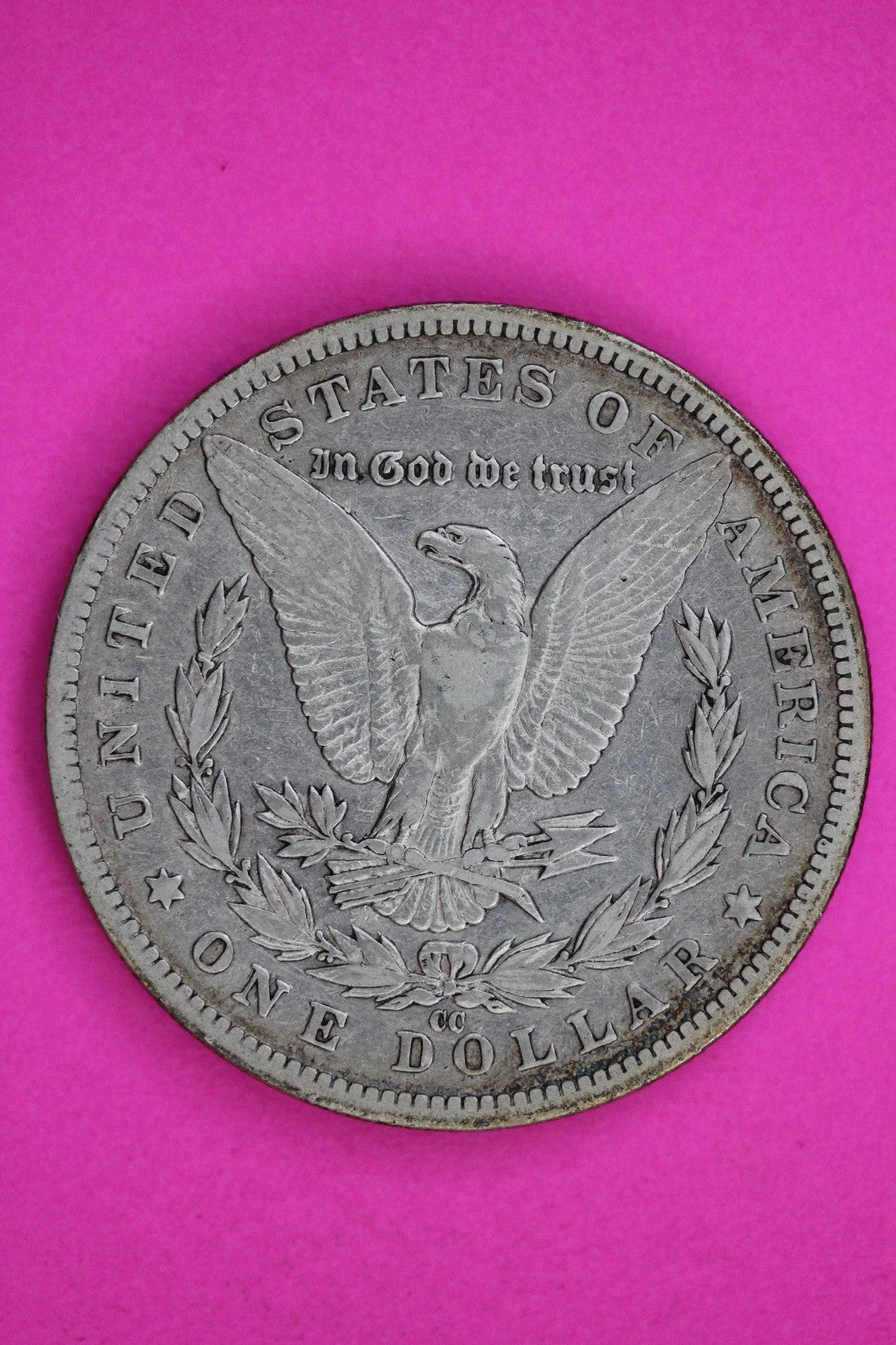 1892 CC Morgan Lady Liberty Silver Dollar Guaranteed Authentic & Genuine 1762