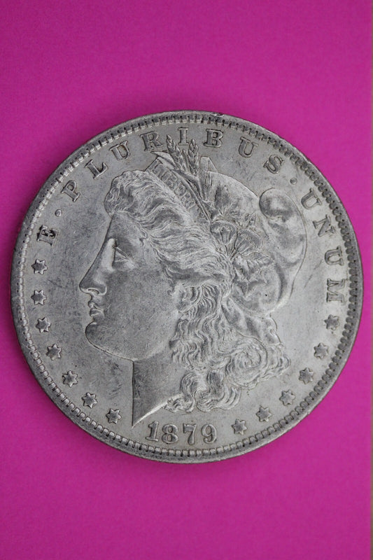 High Grade 1879 O Morgan Lady Liberty Rare Date Silver Dollar Authentic 202N