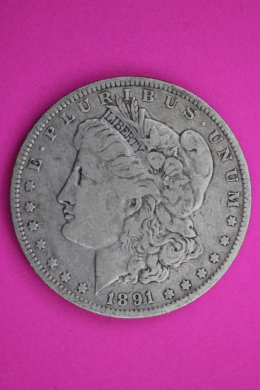 1891 O Morgan Silver Dollar Coin Guaranteed Authentic U.S.A American Seller 1935