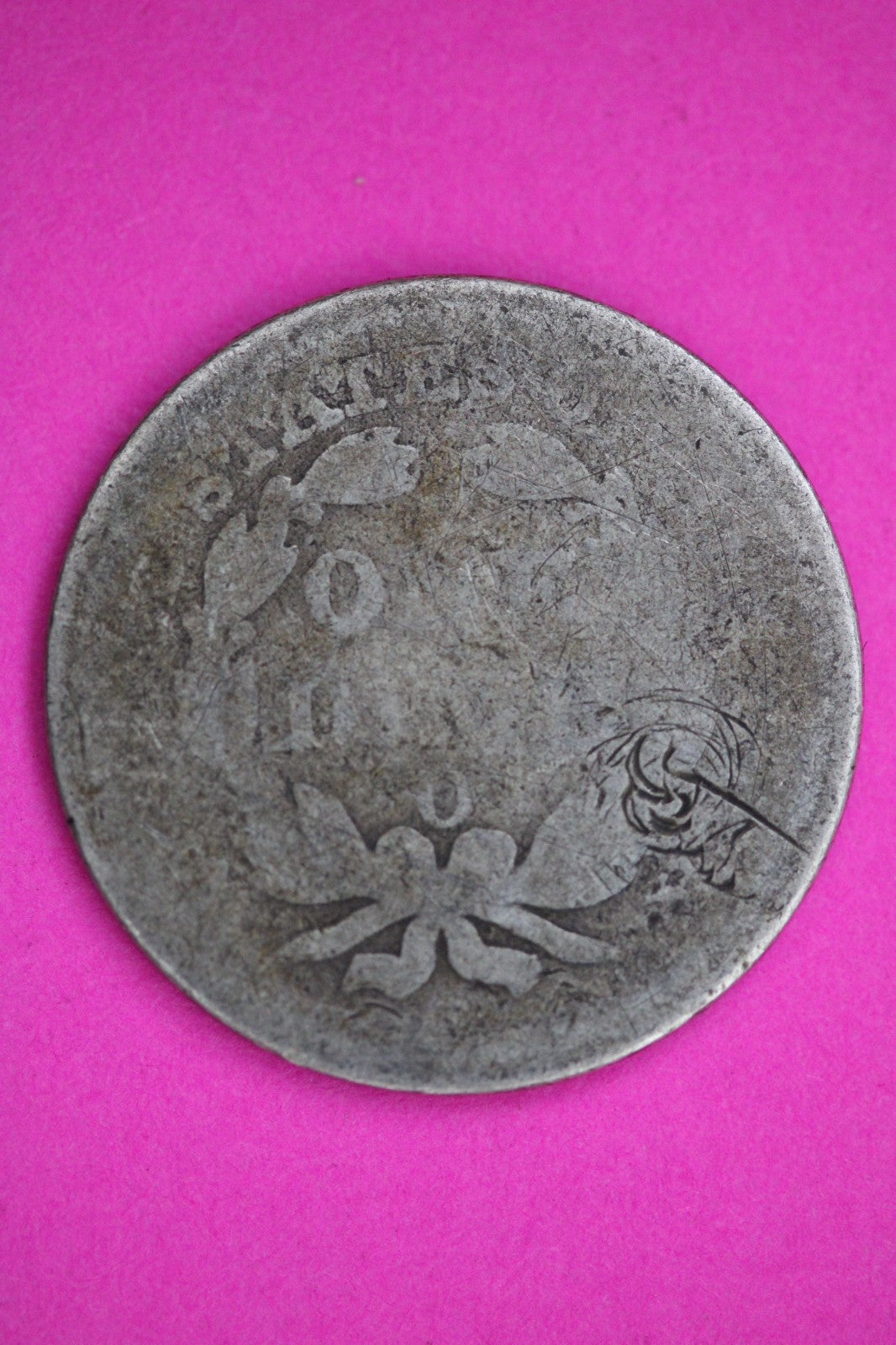 1856 O Seated Dime Silver Exact Coin Shown Low Grade Filler Damaged Bent 2768