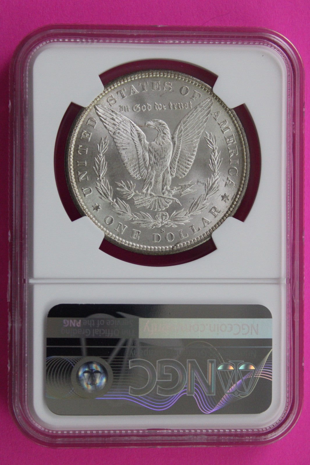 1880 S MS 64 Liberty Morgan Silver Dollar NGC Certified Graded Authentic 760