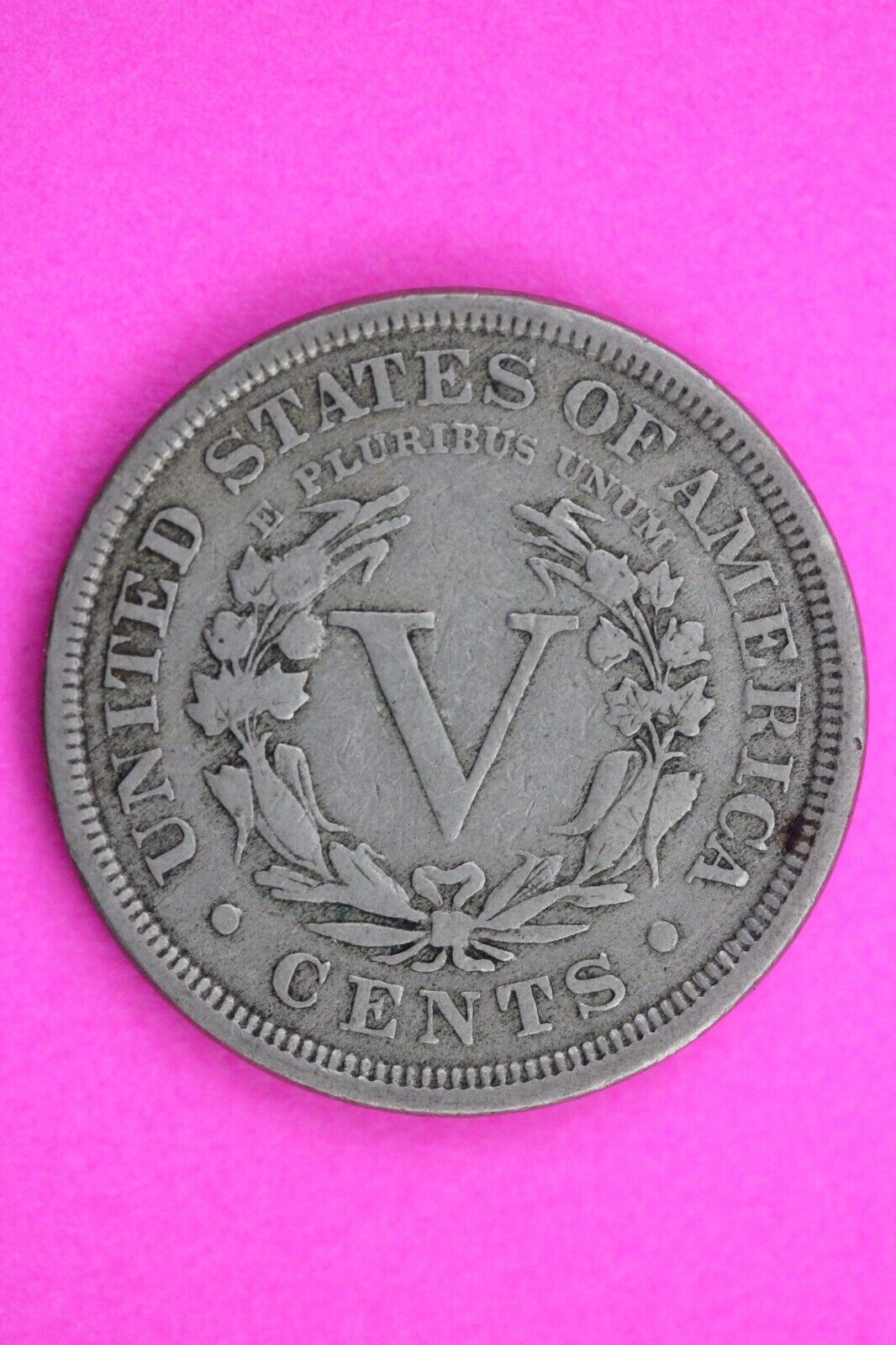 1894 V Liberty Nickel Scarce Semi Key Date Coin Authentic Free Shipping 0058